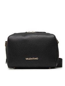 Valentino Torebka Pattie VBS52901G Czarny. Czarne listonoszki Valentino, bez wzorów, ze skóry, bez dodatków. Za 369,99 zł.