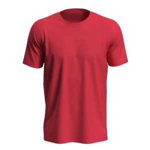 Koszulka Unisex Dla Dorosłych Lux. Czerwone bluzki STEDMAN, xl, bez wzorów, sportowe, bez kołnierzyka, bez ramiączek. Za 45,99 zł.