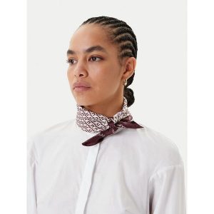 Chusta Elisabetta Franchi. Czerwone apaszki i chusty Elisabetta Franchi, bez wzorów. Za 349,99 zł.