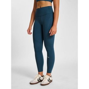 Damskie legginsy Hummel Hiit Intensity. Niebieskie legginsy Hummel, bez wzorów. Za 284,00 zł.