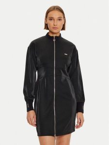 Liu Jo Sport Sukienka codzienna TF4261 J4751 Czarny Regular Fit. Czarne kombinezony Liu Jo Sport, xl, bez wzorów, z syntetyku, sportowe, bez kołnierzyka, bez ramiączek. Za 499,99 zł.