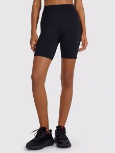 4F Legginsy sportowe w kolorze czarnym rozmiar: XL. Czarne legginsy 4f, xl, bez wzorów, z materiału, z podwyższonym stanem, outdoorowe. Za 68,95 zł.