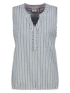 Sublevel Top w kolorze błękitno-szarym rozmiar: XXL. Niebieskie topy Sublevel, xxl, bez wzorów, z bawełny, bez kołnierzyka, bez ramiączek. Za 55,95 zł.