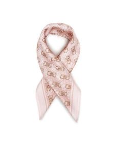 Guess Chusta AW5454 SIL03 Różowy. Czerwone apaszki i chusty Guess, z aplikacjami, z jedwabiu. Za 199,99 zł.