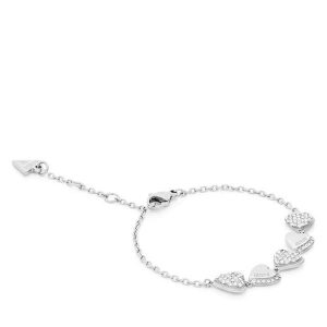 Bransoletka Guess. Szare bransoletki Guess, srebrne. Za 294,99 zł.