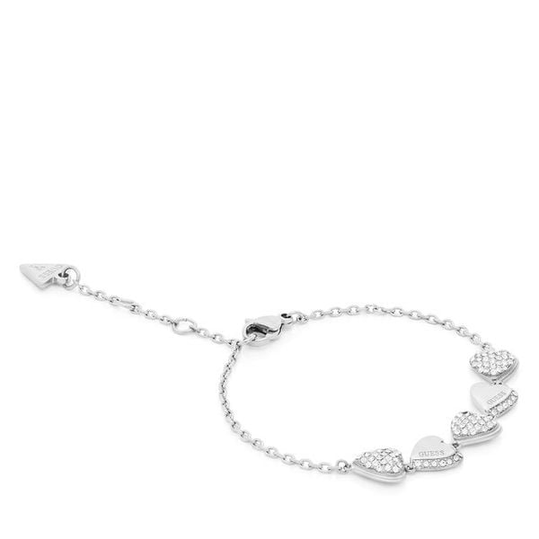 Bransoletka Guess. Szare bransoletki Guess, srebrne. Za 294,99 zł.
