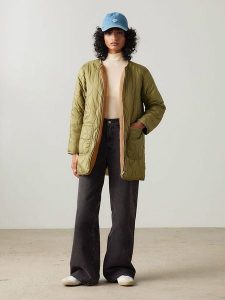 Levi's Parka 2w1 w kolorze khaki rozmiar: L. Brązowe płaszcze Levi's®, l, bez wzorów, bez kaptura. Za 482,03 zł.