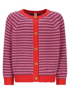 The New Chapter Kardigan "Miles" w kolorze różowo-czerwonym rozmiar: 98/104. Czerwone kardigany The New Chapter, z bawełny. Za 88,23 zł.