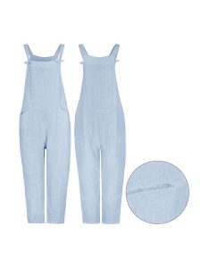 Eight2Nine Kombinezon w kolorze błękitnym rozmiar: L/XL. Niebieskie kombinezony Eight2Nine, l, bez wzorów, bez kołnierzyka, bez ramiączek. Za 151,95 zł.