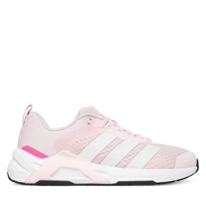 Buty na siłownię adidas. Czerwone buty sportowe ADIDAS, bez wzorów, bez zapięcia, na fitness i siłownię. Za 399,99 zł.