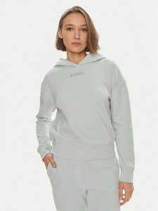 Calvin Klein Bluza Micro Logo K20K206631 Zielony Regular Fit. Zielone bluzy Calvin Klein, m, bez wzorów, z bawełny, bez kaptura. Za 399,99 zł.