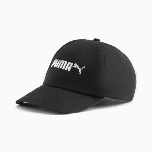 Czapka z daszkiem unisex Puma ESSENTIALS NO.2. Czarne czapki Puma, bez wzorów, sportowe. Za 42,99 zł.