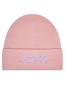 Guess Czapka AW9251 WOL01 Różowy. Czerwone czapki Guess, z aplikacjami, z materiału. Za 149,99 zł.