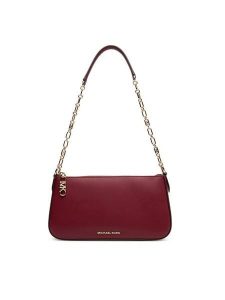 MICHAEL Michael Kors Torebka 32H3G8EW6L Bordowy. Czerwone torebki klasyczne MICHAEL Michael Kors, bez wzorów, ze skóry, bez dodatków. Za 649,99 zł.