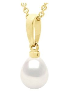 Pearl Addict Złota zawieszka z perłą rozmiar: onesize. Żółte zawieszki Pearl Addict, z perłą, pozłacane. Za 226,95 zł.
