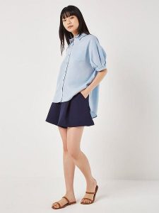 Apricot Koszula w kolorze błękitnym rozmiar: S. Niebieskie koszule Apricot, s, bez wzorów, bez kołnierzyka, bez ramiączek. Za 78,99 zł.