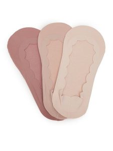 Nine West Stopki LA_NW_4WB_009_SS25 (3-PACK) BKACK/MIX Różowy. Czerwone skarpetki Nine West, bez wzorów, z bawełny. Za 39,99 zł.