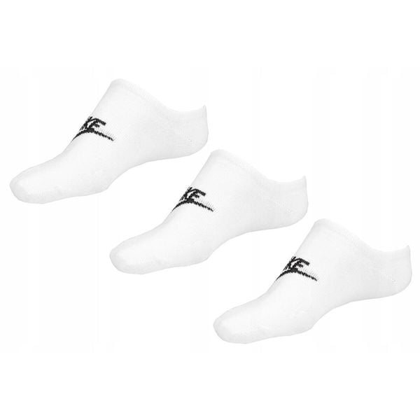 Skarpety Nike Dri-FIT 3 pary. Białe skarpetki Nike, bez wzorów. Za 70,99 zł.