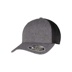 Czapka Urban Classics 110 mesh bicolore. Czarne czapki Urban Classics, bez wzorów, z bawełny. Za 87,45 zł.