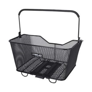 Koszyk do bagażnika systemu XLC, BA-B09. Białe shopper bag XLC, bez wzorów, bez dodatków. W wyprzedaży za 97,50 zł.