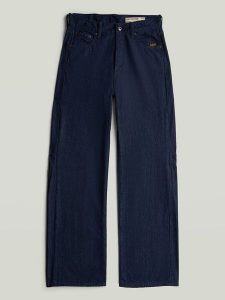 G-Star Dżinsy - Boyfriend fit - w kolorze granatowym rozmiar: W25/L32. Niebieskie jeansy G-Star, z aplikacjami, z podwyższonym stanem. Za 314,95 zł.