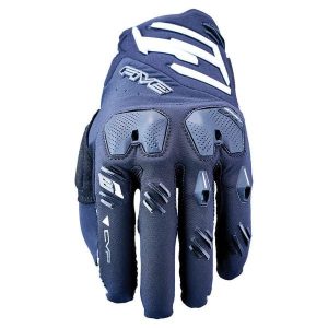 Rękawiczki E1 - CZARNO-BIAŁE (czarno-białe) - S/8. Białe rękawiczki FIVE GLOVES, bez wzorów. Za 269,00 zł.