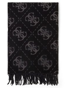 GUESS Szalik Kobiety czarny, ONE SIZE. Czarne szaliki Guess, z aplikacjami, z żakardem. Za 239,95 zł.