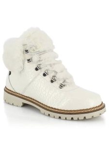 Kimberfeel Botki "Vicky" w kolorze białym rozmiar: 41. Białe botki Kimberfeel, bez wzorów, z materiału, bez obcasa, bez zapięcia. Za 521,99 zł.