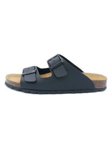 Billowy Klapki w kolorze czarnym rozmiar: 37. Czarne klapki Billowy, bez wzorów, z otwartym noskiem, bez obcasa. Za 56,79 zł.