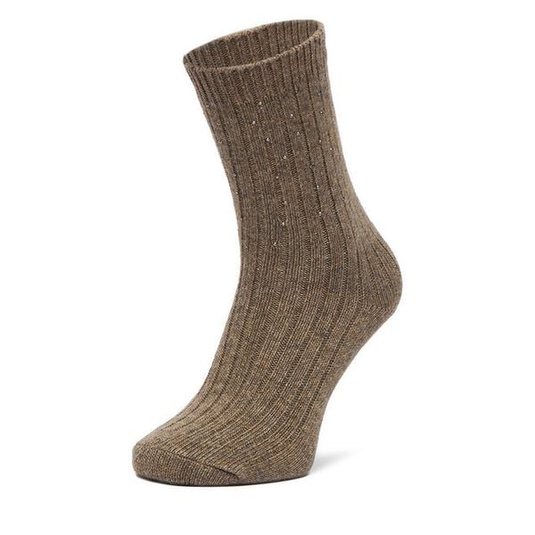 Skarpety długie Nine West. Brązowe skarpetki Nine West, bez wzorów. Za 29,99 zł.