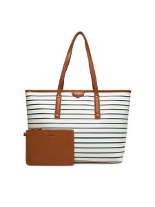 Aldo Torebka Adader 13933800 Biały. Białe shopper bag ALDO, bez wzorów, ze skóry, bez dodatków. Za 199,99 zł.