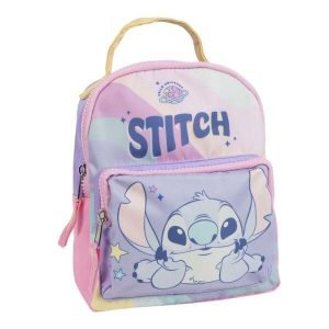 Plecak szkolny Stitch Liliowy. Czerwone plecaki Disney. Za 84,80 zł.
