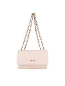 Nine West Torebka LDA6128C Beżowy. Brązowe torebki klasyczne Nine West, bez wzorów, z tworzywa sztucznego, bez dodatków. Za 229,99 zł.