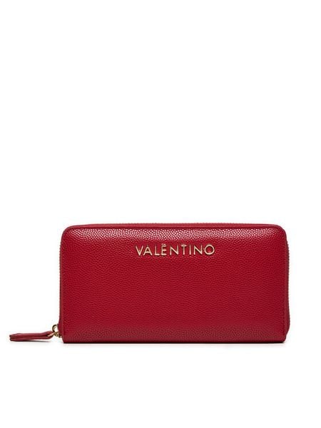 Valentino Portfel Divina VPS1R4155G Czerwony. Czerwone portfele Valentino, bez wzorów, ze skóry. Za 259,99 zł.