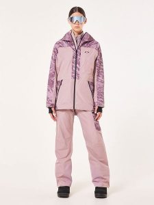 Oakley Kurtka narciarska "Juno Reduct" w kolorze jasnoróżowym rozmiar: XS. Różowe kurtki sportowe Oakley, xs, bez wzorów, bez kaptura, narciarskie. Za 592,99 zł.