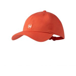 Czapka z daszkiem BUFF BASEBALL SOLID ZIRE. Czerwone czapki Buff, bez wzorów, z bawełny. Za 97,00 zł.
