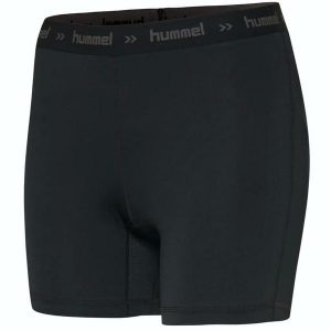 Szorty damskie Hummel Perofmance Hipster. Czarne spodenki sportowe Hummel, l, bez wzorów, na fitness i siłownię. Za 104,00 zł.