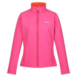 Kurtka Damska Softshell Spacer Connie V. Brązowe kurtki Regatta, m, bez wzorów, z softshellu, bez kaptura. Za 83,99 zł.