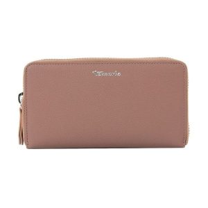 Tamaris Portmonetka TAS Amanda Portfele 1 ct Jasnobrązowy Damski. Portfele Tamaris, bez wzorów, ze skóry. Za 305,99 zł.