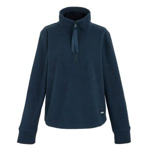 Bluza Polarowa Damska Juliette Half Zip. Niebieskie bluzy Regatta, xs, bez wzorów, z polaru, bez kaptura. Za 58,99 zł.