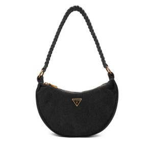 Torebka Guess. Czarne torebki klasyczne Guess, z aplikacjami, bez dodatków. Za 439,99 zł.