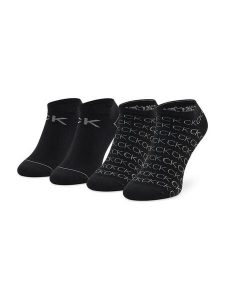 Calvin Klein Stopki 701218779 Czarny. Czarne skarpetki Calvin Klein, bez wzorów, z materiału. Za 49,99 zł.