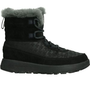 Buty turystyczne zimowe damskie Columbia Slopeside Peak Luxe. Czarne buty trekkingowe Columbia, bez zapięcia. W wyprzedaży za 515,90 zł.
