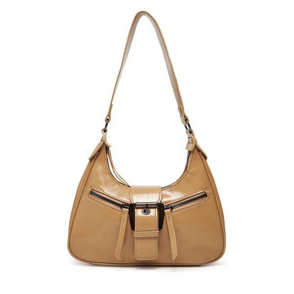 Torebka DeeZee. Brązowe torebki klasyczne DeeZee, bez wzorów, bez dodatków. Za 119,99 zł.