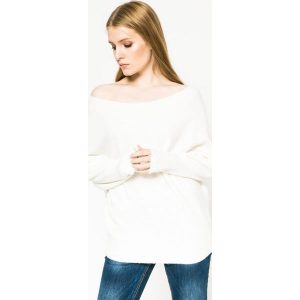 Medicine - Sweter Future Past. Szare swetry klasyczne marki MEDICINE, z dzianiny, z dekoltem w łódkę. W wyprzedaży za 79,90 zł.