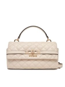 Guess Torebka Idra HWGG81 57200 Beżowy. Brązowe torebki klasyczne Guess, z aplikacjami, ze skóry, bez dodatków. Za 489,99 zł.
