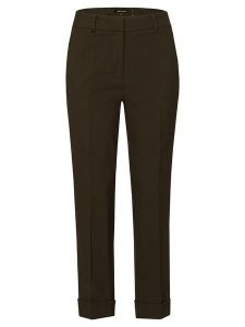 More & More Spodnie chino w kolorze khaki rozmiar: 34. Brązowe chinosy More & More, bez wzorów. Za 105,45 zł.