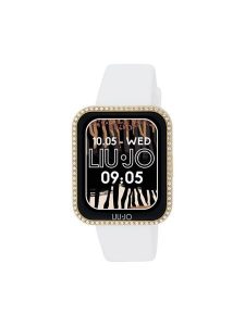 Liu Jo Smartwatch Voice Mini Luxury SWLJ166 Biały. Białe zegarki Liu Jo. Za 589,99 zł.