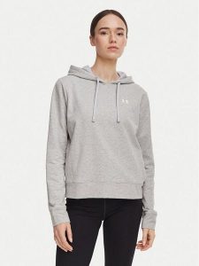 Under Armour Bluza UA Sport Terry 6011015 Szary jasny Regular Fit. Szare bluzy Under Armour, l, bez wzorów, z bawełny, bez kaptura. Za 249,99 zł.