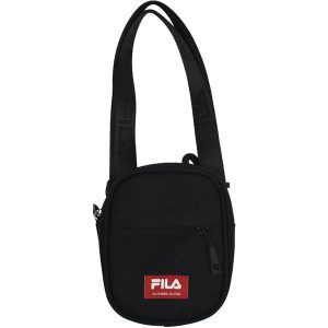 Saszetka sportowa Fila Badalona Badge Pusher Bag 1l. Czarne nerki i saszetki Fila, bez wzorów. Za 49,99 zł.